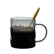 Mainstays Green Smoke Swirl Glass Mug, 17 oz