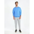 thumbnail image 2 of Athletic Works Men's and Big & Tall Men's Fleece Crewneck Sweatshirt, Sizes XS-5XLT, 2 of 5