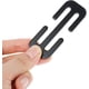 thumbnail image 1 of Clip para cinturón de seguridad de coche, 2 unidades, hebilla metálica de 7 cm, accesorio universal para embarazadas y niños (negro), 1 of 5