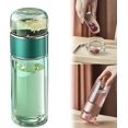 thumbnail image 1 of Infusifie - Infusifie Tea Infuser, 2025 New Tea Infuser Bottle, Portable Glass Tea Infuser Bottle, For Loose Leaf Tea (1Pcs* Emerald Green), 1 of 1