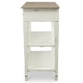 thumbnail image 4 of Baxton Studio Dauphine Table Console 42 Pouces Blanc Vieilli et Naturel, 4 of 6