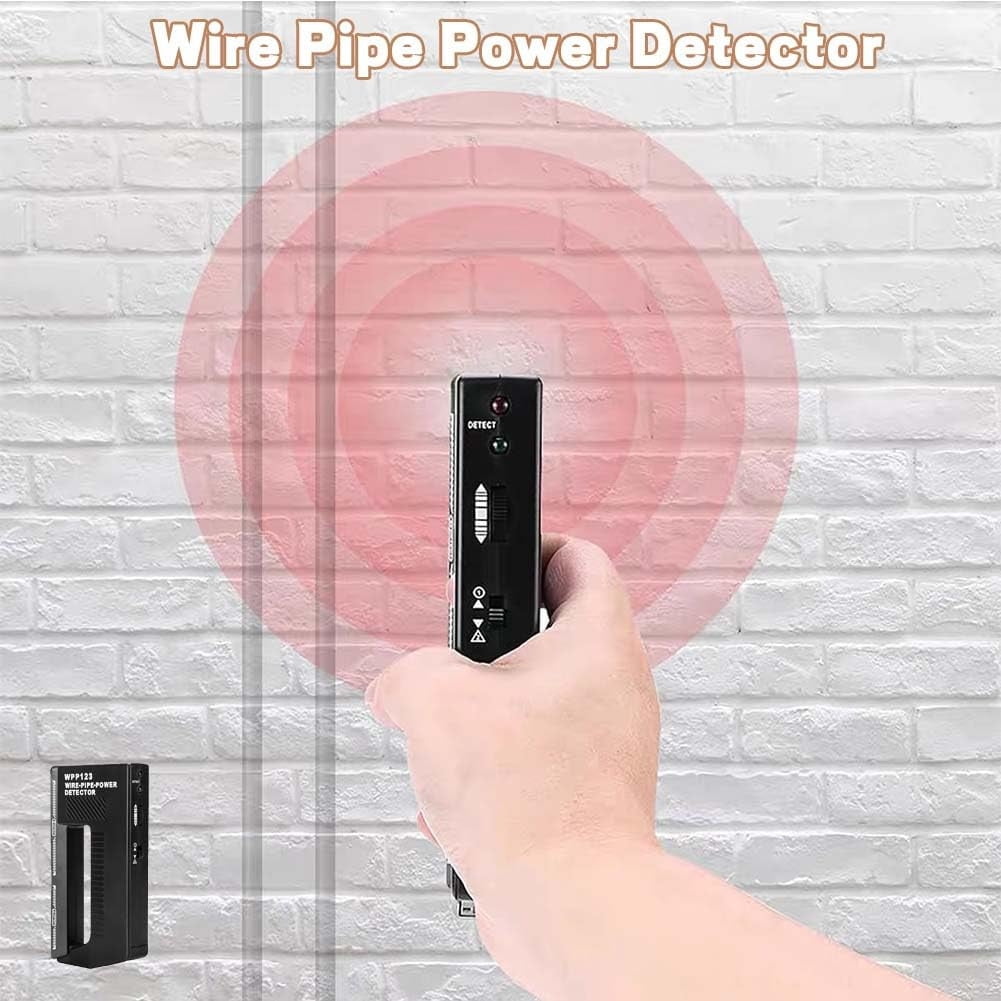 2 Pack Wall Scanner Stud Finder Metal Detector, Wire Pipe Power Detector for Metal, AC Cables, and Wooden Studs, Handheld Wall Detection Tool for Home Renovation