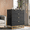 Black, variant on Luku 5 Drawer Contemporary Dresser for Bedroom, White Chest with Gold Handles and Metal Legs, Wide Storage Drawers for Entryway, Living Room