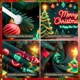 thumbnail image 4 of Neon Light Merry Christmas Banner Christmas Tree Xmas Display Gift Boxes Stars Holiday Backdrop for Christmas Party New Year Celebration Holiday Gathering, 4 of 9