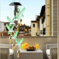 thumbnail image 2 of Hummingbird Bell Solar Wind Chimes Lights, Colorful Wind Chime Lights, Outdoor LED Decorative Lights Memorial Gifts for Garden Mothers Day Yard Decor, 2 of 8