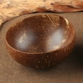 thumbnail image 1 of Coconut Bowl Coconut Shell Rice Bowl Sugar Water Light Container Fruit Milkshake Salad Vegan Smoothie Bowls & Acai Bowl WoodenTableware Coconut Spoon Fork, 1 of 7