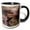 Black/White, variant on 3drose, Dwarf Caiman Lizard, Reptile - Na02 Cad0039 - Claudia Adams, 15oz Mug