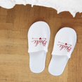 thumbnail image 4 of Chaussons Jetables, 5 Paires de Lettres de Mariée Fournitures de Mariage Technologie Avancée, 4 of 8