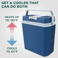 thumbnail image 3 of IVATION 24L Portable Thermoelectric Cooler & Warmer 12V with Handle Blue, 3 of 8