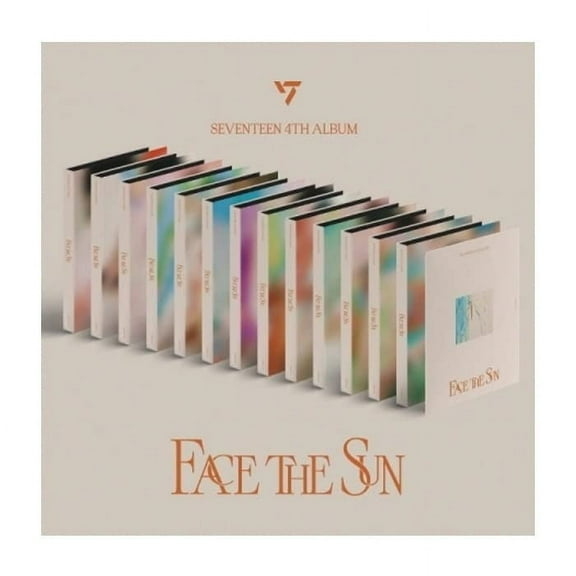 YG PLUS SEVENTEEN Face The Sun 4th Album Carat Version Contents Tracking Sealed (Random)