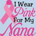 thumbnail image 2 of CafePress - Pink For Nana Infant Bodysuit - Baby Light Bodysuit, Size Newborn - 24 Months, 2 of 4