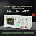 thumbnail image 2 of Alimentation Régulée en Courant Continu Tension Constante et Maintenance Courant Constant Module Abaisseur 60V 8A 480W Stabilisation Module Convertisseur Buck avec Écran LCD, 2 of 8