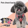 thumbnail image 2 of Fairnull Pet Vest Harness Dog Cat Bow Design Harness Adjustable Strap Harness with Bell for Walking, 2 of 6