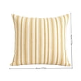 thumbnail image 3 of Throw Pillow Cover Boho Cushion Case, Digital Print Linen Look Soft Breathable Fabric, Hidden Zipper Removable Washable Fade Resistant Durable, for Sofa Couch Bed Living Room Home Decor Rustic Style, 3 of 6