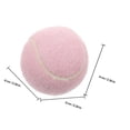 thumbnail image 2 of PENIKOKO 6Pcs Pink Rubber Tennis Balls For Beginner Tennis Training And Practice, 2 of 6