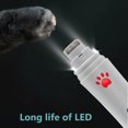 thumbnail image 4 of Alicates de aseo de uñas para perros recortador de uñas profesional Wdftyju USB con luz LED recortadores de garras de gatito dispositivos universales para mascotas, 4 of 9
