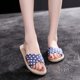 thumbnail image 1 of Zapatillas de verano para mujer Lunares Lunares Vacaciones Zapatos de playa Wmkox8yii hj789, 1 of 9