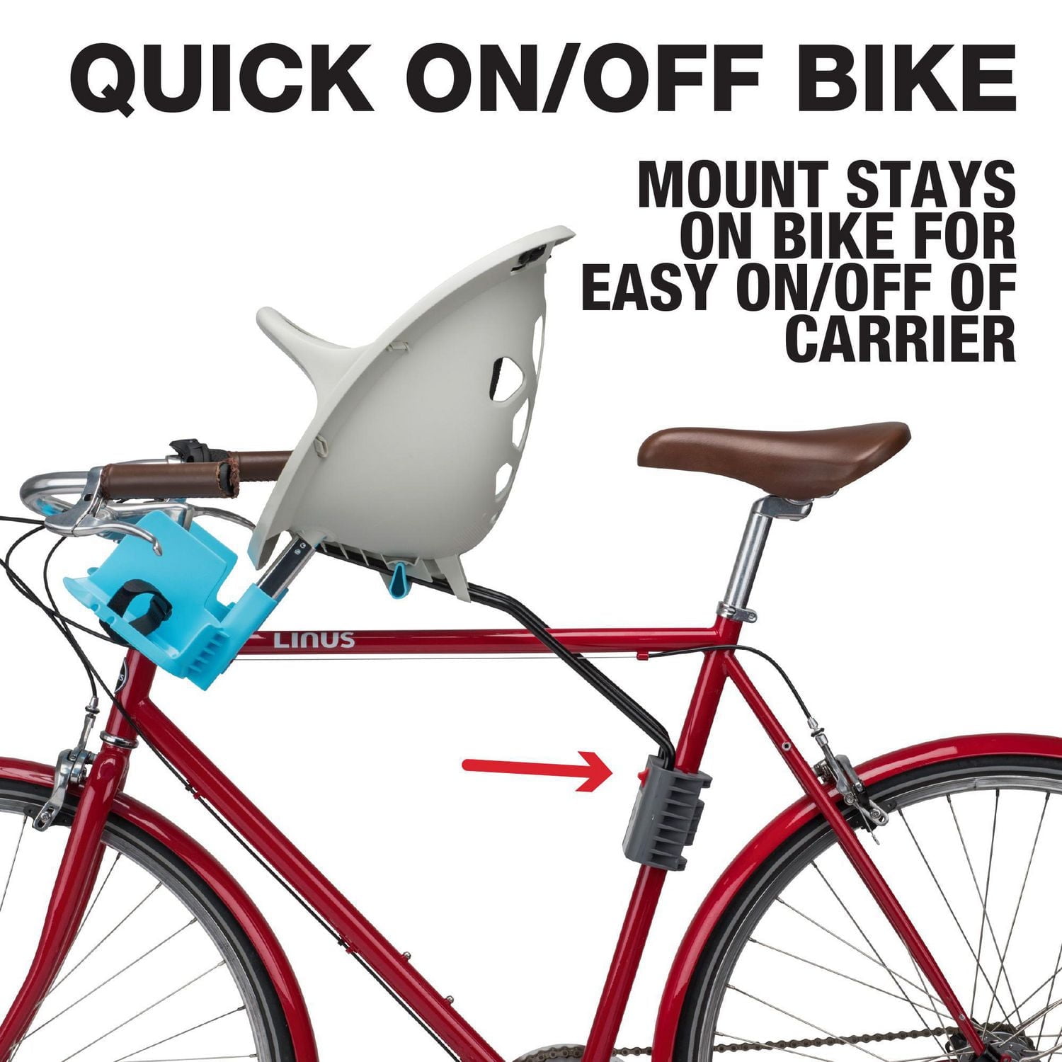 Porte-bébé avant éventé de Bell Sports