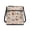 Cats and Daisy Print, variant on Peacock Pattern Ladies Shoulder Purse, Spacious Shoulder Bag PU Leather Water-Resistant Sling Bag for Weekend Trips Shopping