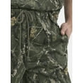 thumbnail image 2 of No Boundaries Soft Fleece Jogger Shorts, 6" Inseam, Men's and Big Men's, 2 of 4