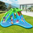 thumbnail image 2 of Costway Inflatable Water Slide Kids Bounce Castle Splash Pool Blower Excluded, 2 of 11