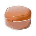thumbnail image 1 of Dvruxg Denture Case - Portable Leakproof False Teeth Container Denture Cup With Lid, Portable Denture Cup | Denture Bath Case, Waterproof Dentures Case, Denture Container for Home, Offices, 1 of 5