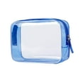 thumbnail image 5 of Clear Makeup Bag, Clear Travel Bags for Toiletries, Transparent Cosmetic Bag, Portable Multifunction Women Girls Toiletry Bag, Cosmetic Case Blue, 5 of 9