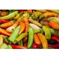 thumbnail image 2 of Haseltine, Tom 32x23 White Modern Wood Framed Museum Art Print Titled - Variety of peppers, 2 of 4