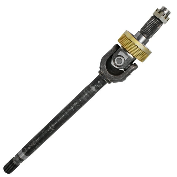 Detroit Axle - Front Driver Side U-Joint Axle Assembly Replacement for Dodge Ram 1500 2500