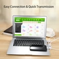 thumbnail image 3 of Amdohai 3 Ports USB3.0 Hub Ultra Slim with Extended Cable Compatible with PC Laptop Adapter, 3 of 9