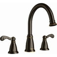 thumbnail image 3 of Moen Traditional Mediterranean Bronze Two-Handle Roman Tub Faucet, 3 of 4