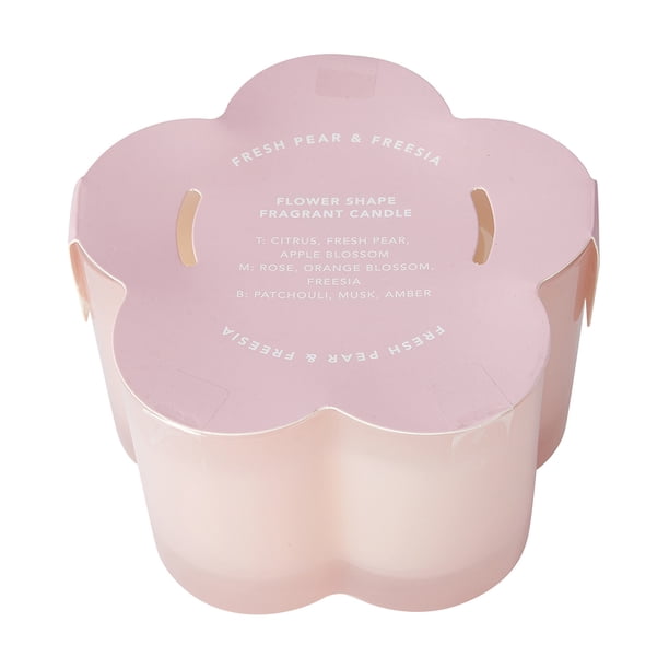 Anko Flower Shaped Citrus Fragrant Candle - Walmart.ca