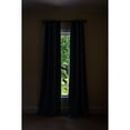 thumbnail image 3 of Elle 100% Blackout Grommet Curtains, 2 Panels Grey 50"x84" 84 Inches, 3 of 5