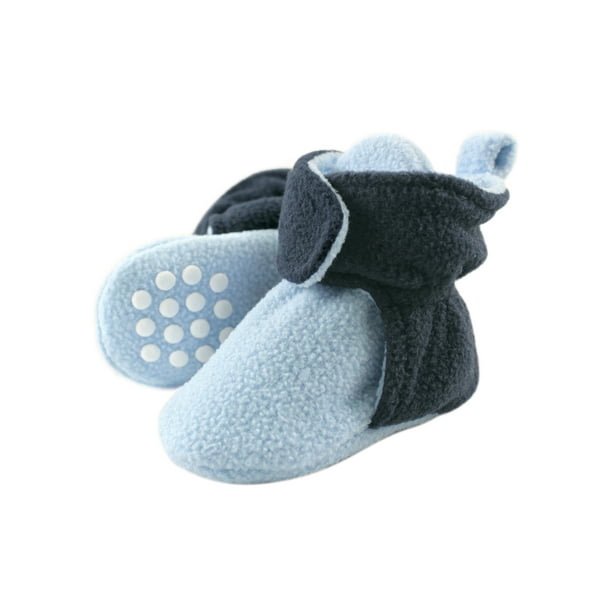 Luvable Friends Fleece Lined NonSkid Soft Sole Booties (Baby & Toddler Boys)