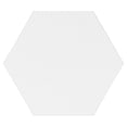 thumbnail image 4 of Mirror Sticker, Hexagonal Mirror Sticker, Portable Self Adhesive Light Weight Mirror Setting Antistatic For TV Background Wall Sofa Background Wall 20cm/7.9in Silver, 4 of 8