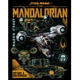 thumbnail image 2 of Men's Star Wars: The Mandalorian Razor Crest Capture and Containment Graphic Tee Black X Large, 2 of 5
