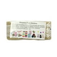 thumbnail image 3 of Wrapables® Hessian Burlap with Lace Ribbon 2.5 Inch Width x 2 Yards Length (Set of 3), White, 3 of 4
