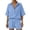 short sets 18#Light Blue, variant on WAYUTE Short Sets Women 2 Piece Outfits Trendy Lapel Solid Color Blend Shirt and Shorts with Pockets Comfortable Soft Summer Casual Wear