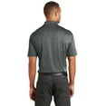 thumbnail image 2 of Port Authority Trace Polo (K576) Charcoal Heather, S, 2 of 2