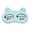 Green, variant on Kids Cartoon Sleep Eye Mask for Boys/Girls Sleeping Blackout Cartoon Animal Funny Eye Cover Blindfold Eyeshade for Men Women Plane Travel