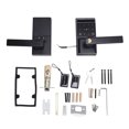 thumbnail image 2 of Electronic Smart Fingerprint Door Lock Semiconductor Recognition Virtual Password 5 Unlocking Way Aluminum Alloy Electronic Door Lock, 2 of 7