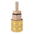 thumbnail image 1 of Conector Hardware Conector Bomba Aire Conexión Rápida Latón Macizo Cabezal Inflador Cobre Engrosado NPT (bolsa Individual) (6 5 Mm)TXW#826363.01, 1 of 7