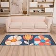thumbnail image 2 of Yayeee Runner Rug for Bedroom 2'x6' Machine Washable Hallway Non Slip Mat, Simple Floral, 2 of 8