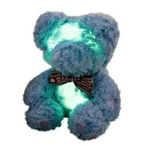Beautynvta Valentine's Day Gifts, LED Teddy Bears Stuffed Animals, Cute Glow Bear Plush Toys, Luminous Light Up Doll Gifts for Bedroom, Living Room