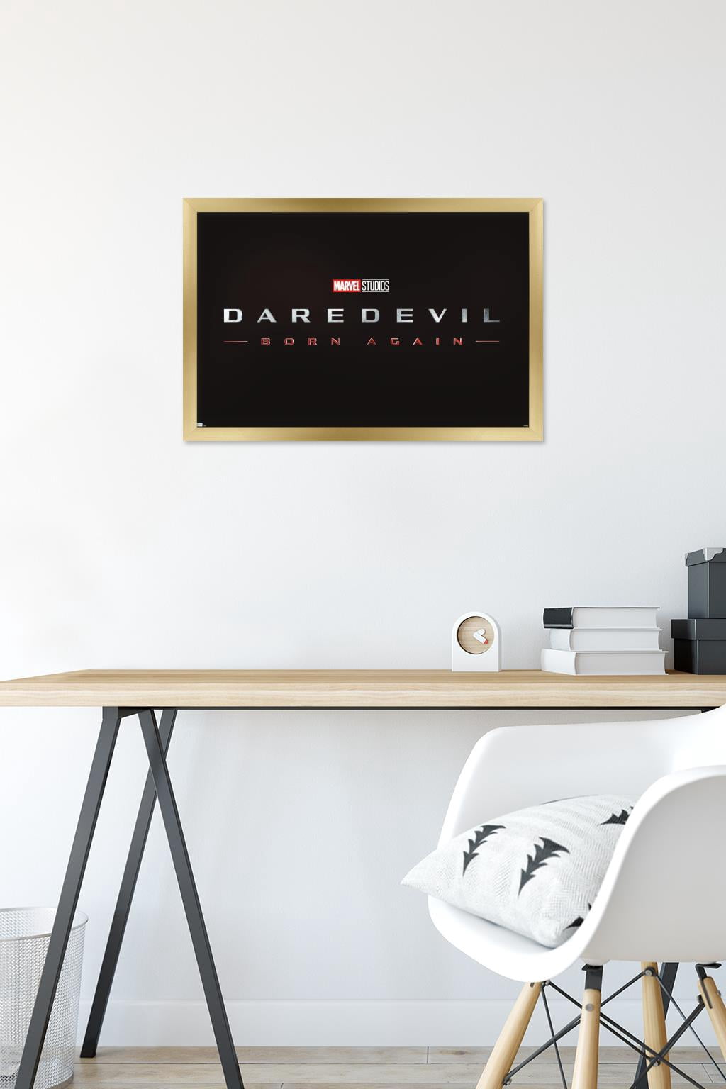 Marvel Daredevil: Born Again - Logo Wall Poster, 14.725" x 22.375" Framed