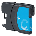 thumbnail image 1 of Zoomtoner Compatible pour Brother DCP-J125 Brother LC61C Cartouche d'Encre Cyan, 1 of 1
