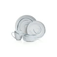 thumbnail image 5 of Stone Lain 16 Pieces Porcelain Gray Marble Round Dinnerware set, Kitchen Dishes, Unique Settings, Cups, Plates, Bowls, 5 of 6