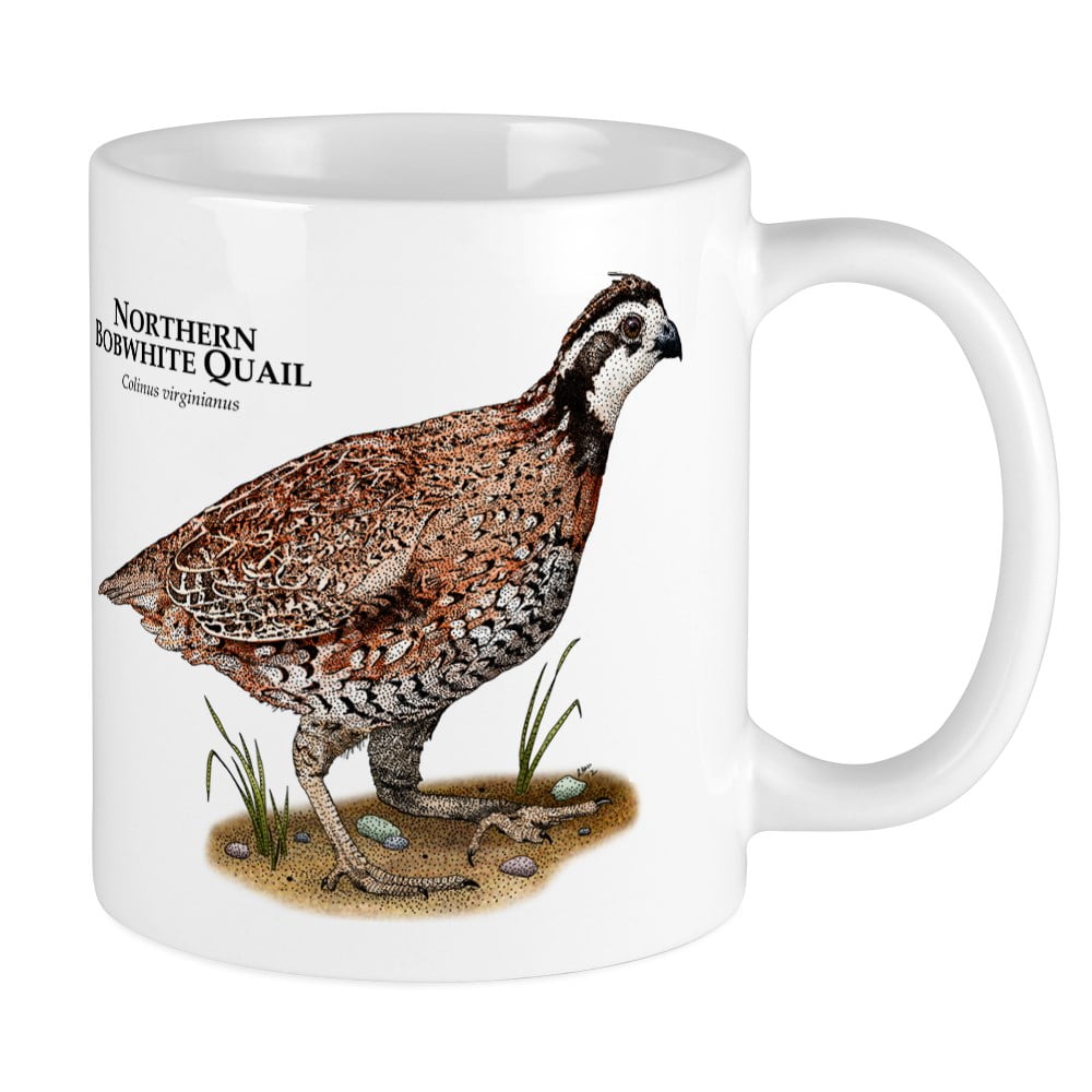 CafePress - Northern Bobwhite Quail Mug - Unique Coffee Mug, Coffee Cup ...