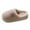 Beige, variant on Platform Fuzzy Slippers for Women Men Indoor and Outdoor Fleece Lined Cloud Pillow Suede Couples House Shoes