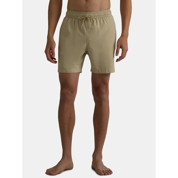 George Men's and Big Men's Swim Trunks, 6" Inseam, Sizes S-5XL